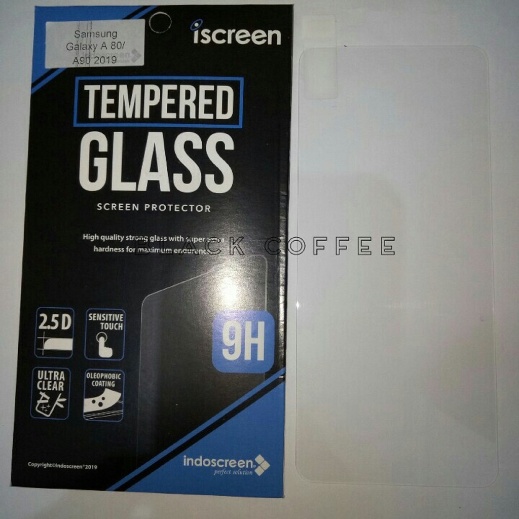 Tempered glass samsung A80 2019 tempered glass iScreen bening