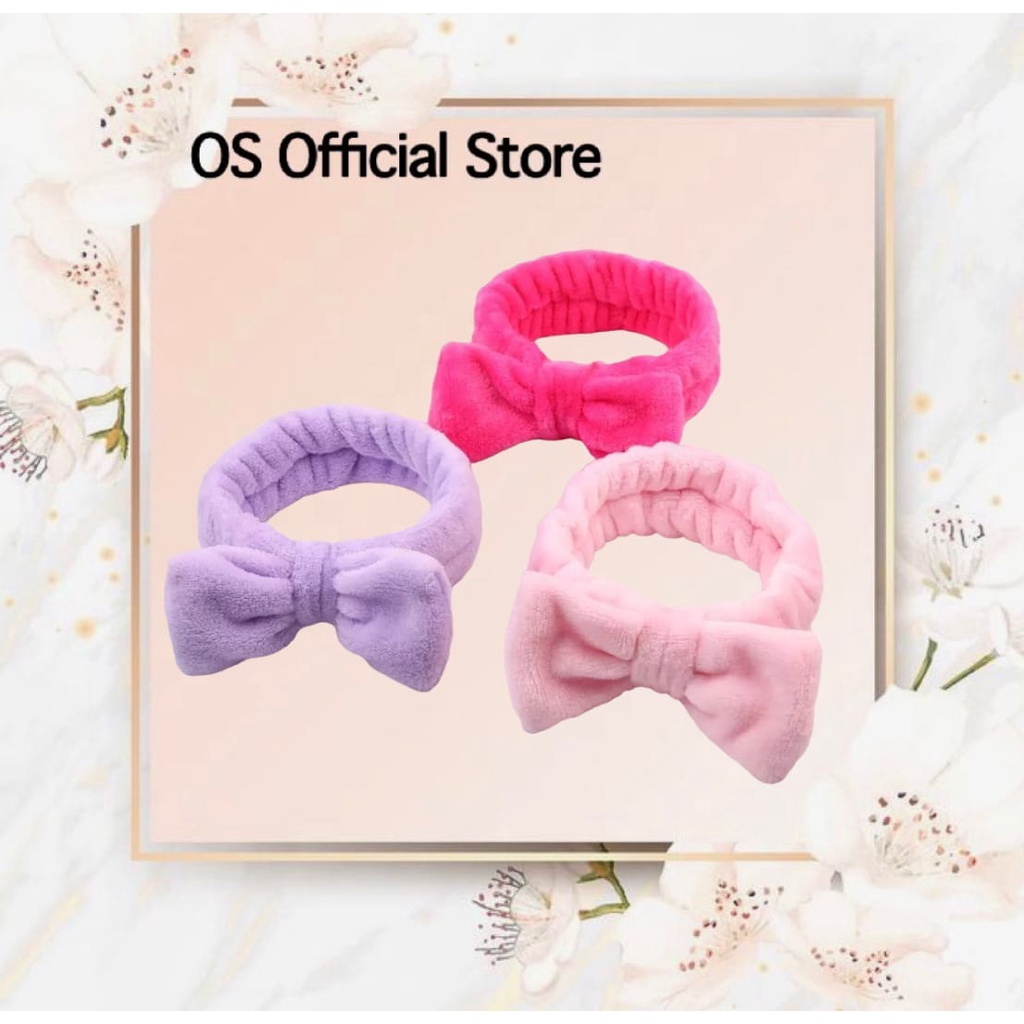 OS BANDO  RAMBUT LUCU/ BANDO WANITA MOTIF PITA CANTIK MURAH