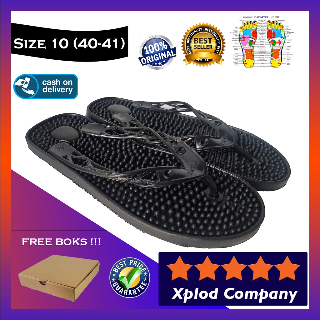 Sandal Refleksi Skyway Ukuran 40-41 Sendal Kesehatan Alas Duri Skyway Refleksi