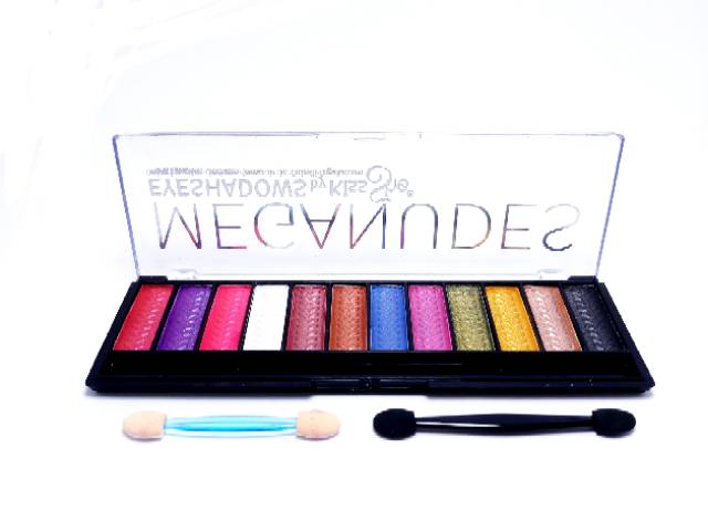 EYESHADOW MEGANUDES Kiss She 12 warna