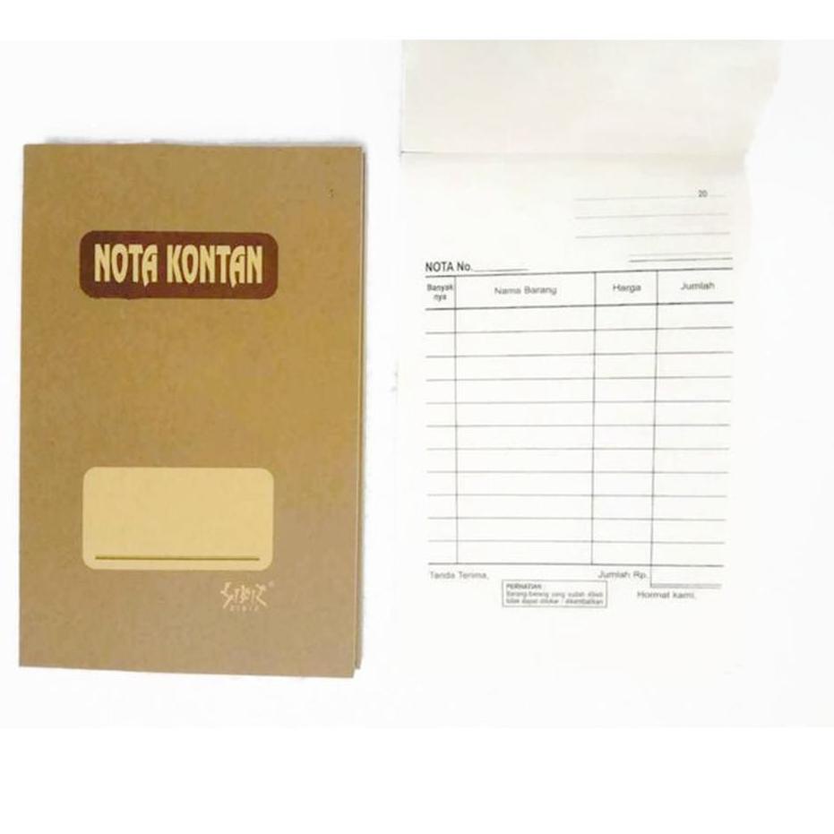 

D94♝ [D] Buku Nota/Nota Kontan NK1 Zibi z 1pak (10pcs) Pasti Ada