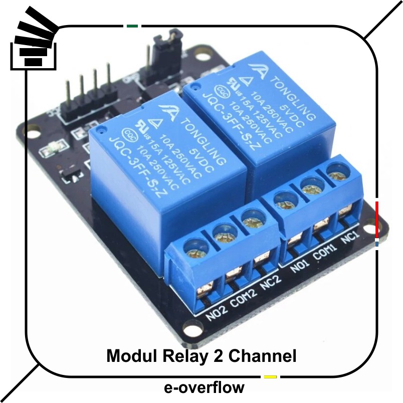 Jual Modul Relay 2 Channel 5V | Shopee Indonesia