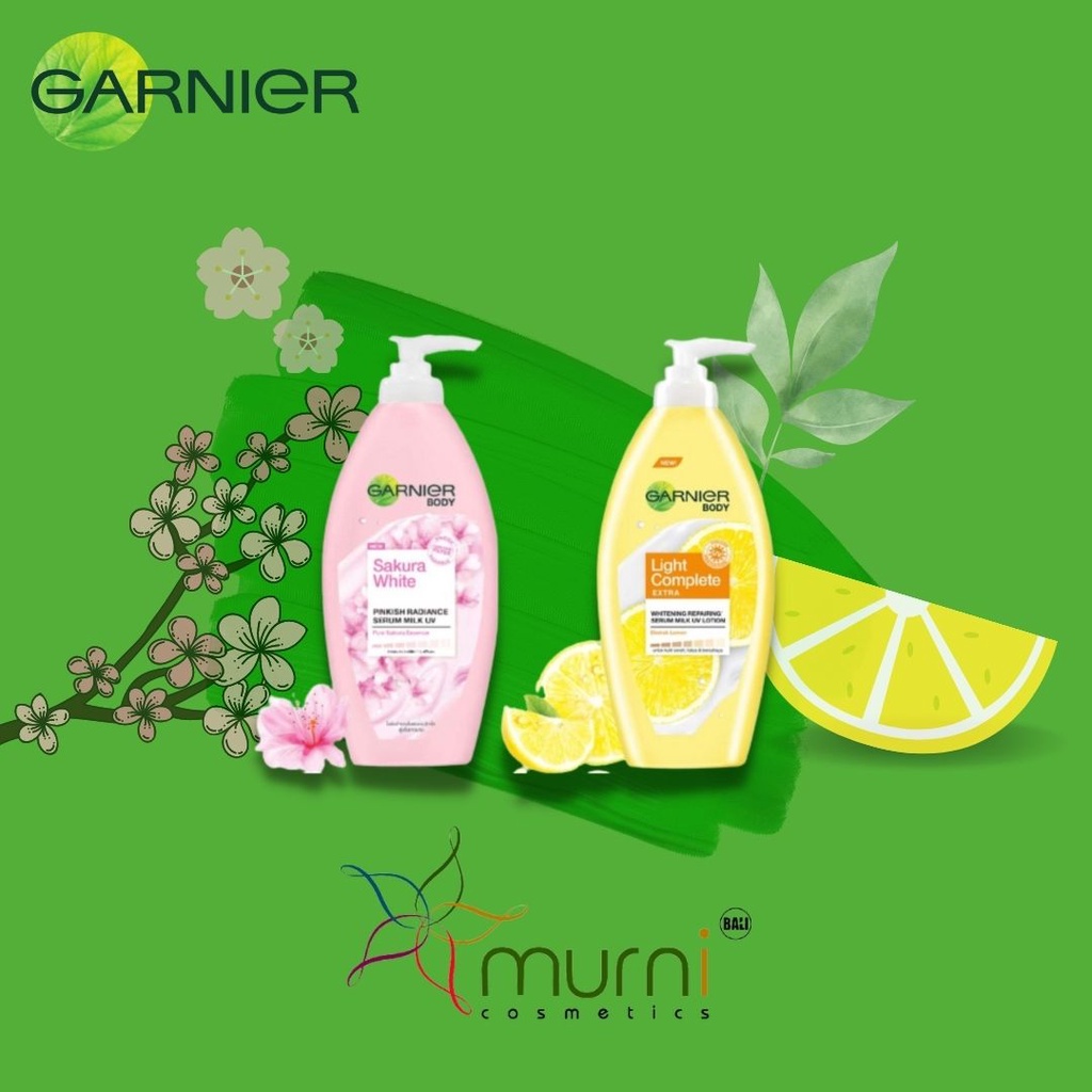 GARNIER BODY SAKURA WHITE &amp; LIGHT COMPLETE 400ML