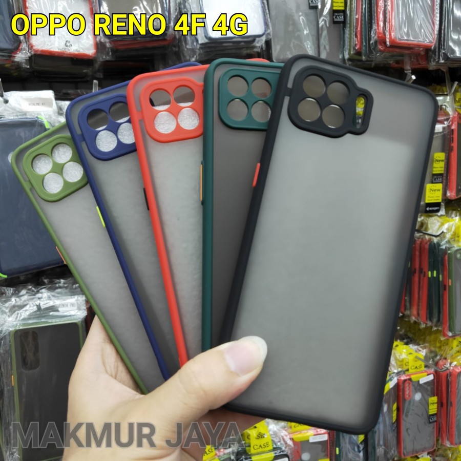 SOFT CASE DOVE OPPO RENO 4F - Softcase RENO 4F CASE MATTE COLOUR