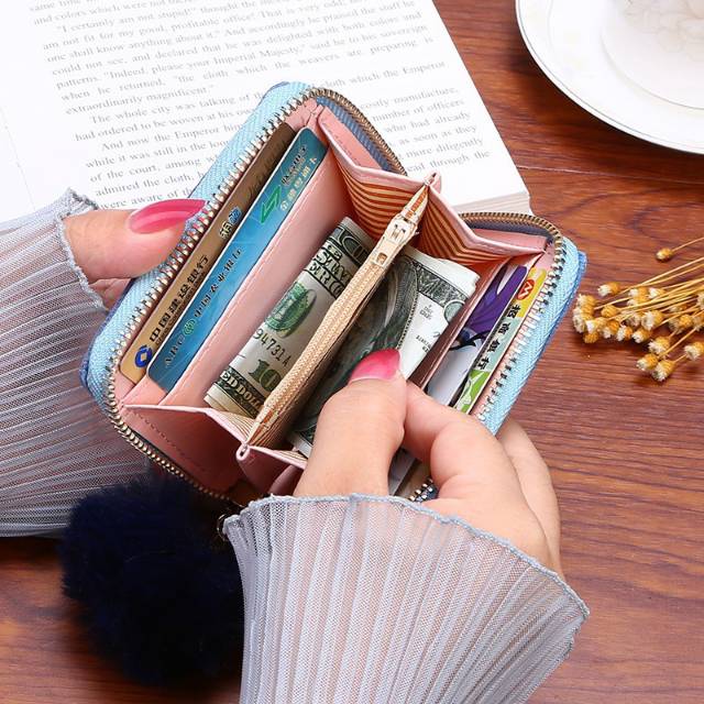 EV -  D28 DOMPET KELLY BELLY DOMPET MINI  WANITA  REAL PICT IMPORT-2