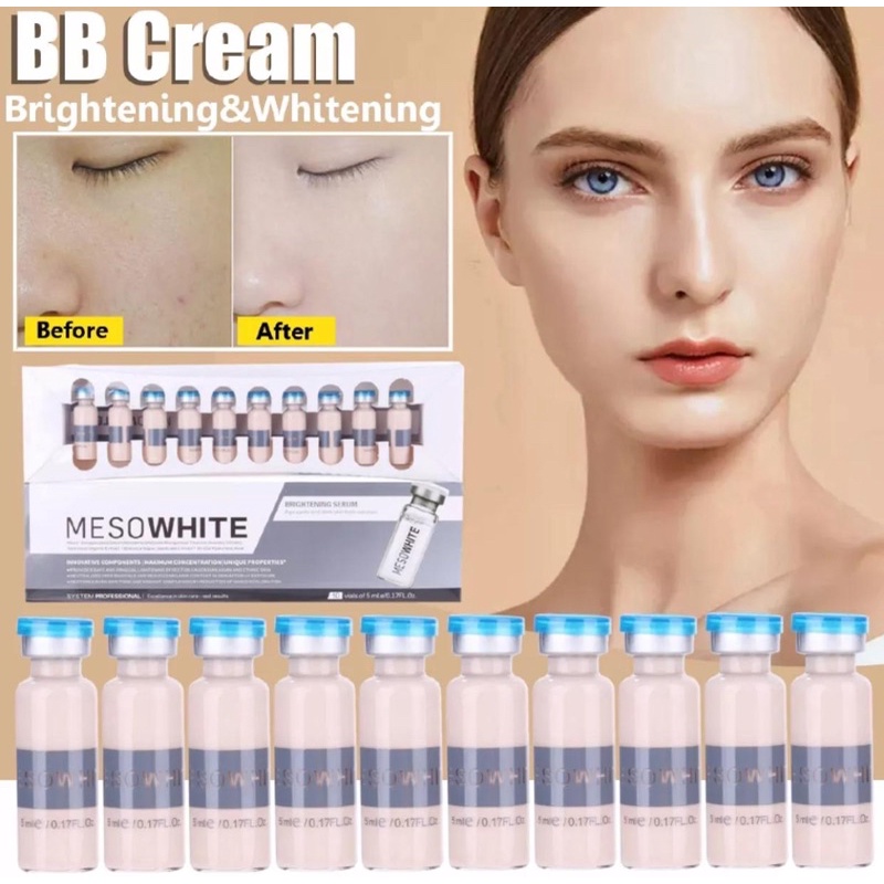 Meso White Original Mesowhite Bb Cream Whitening Brightening