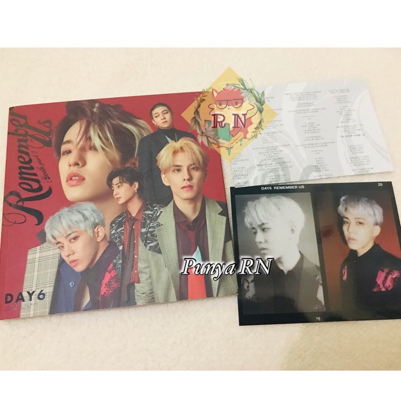 DAY6 album Remember Us Taiwan ver no PC