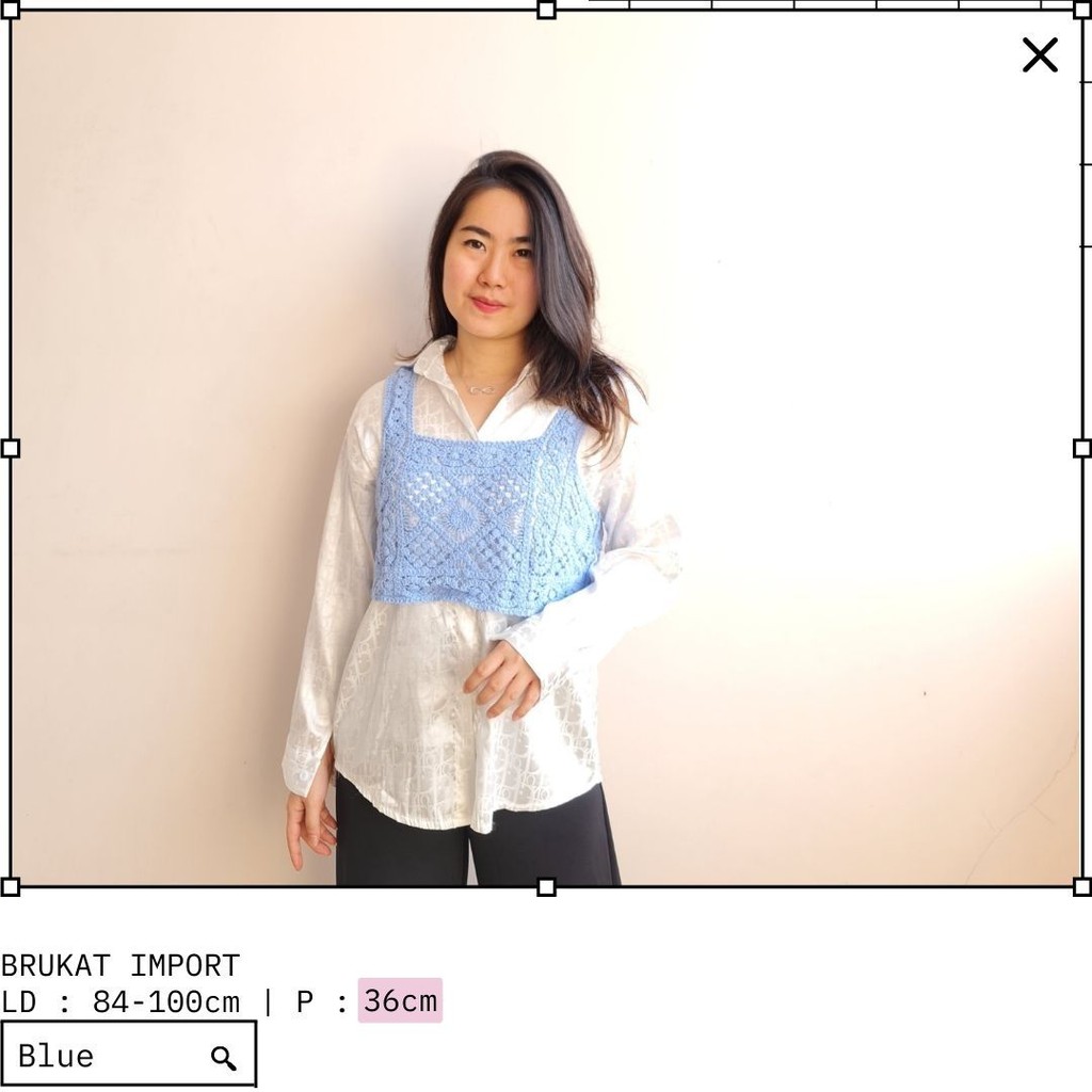 3926 graceful knit crop top