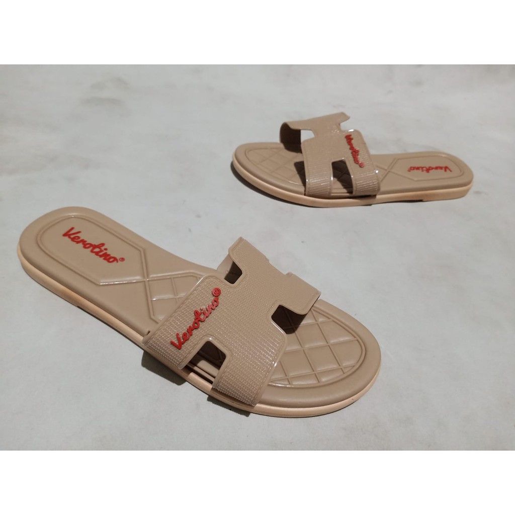 SANDAL WANITA TERBARU SANDAL SLOP FASHION JELLY VEROTINO 8353 BISA BAYAR DI TEMPAT ( COD )-4
