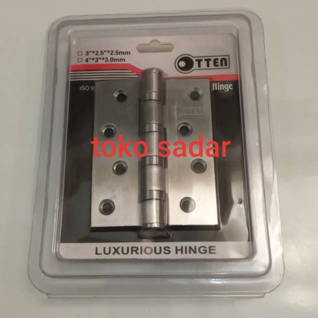 Engsel pintu stainless 4"