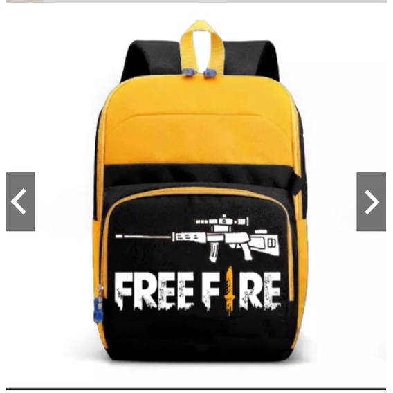 Tas Ransel Anak Sekolah Laki - Laki TK Paud Karakter Free Fire FREEFIRE