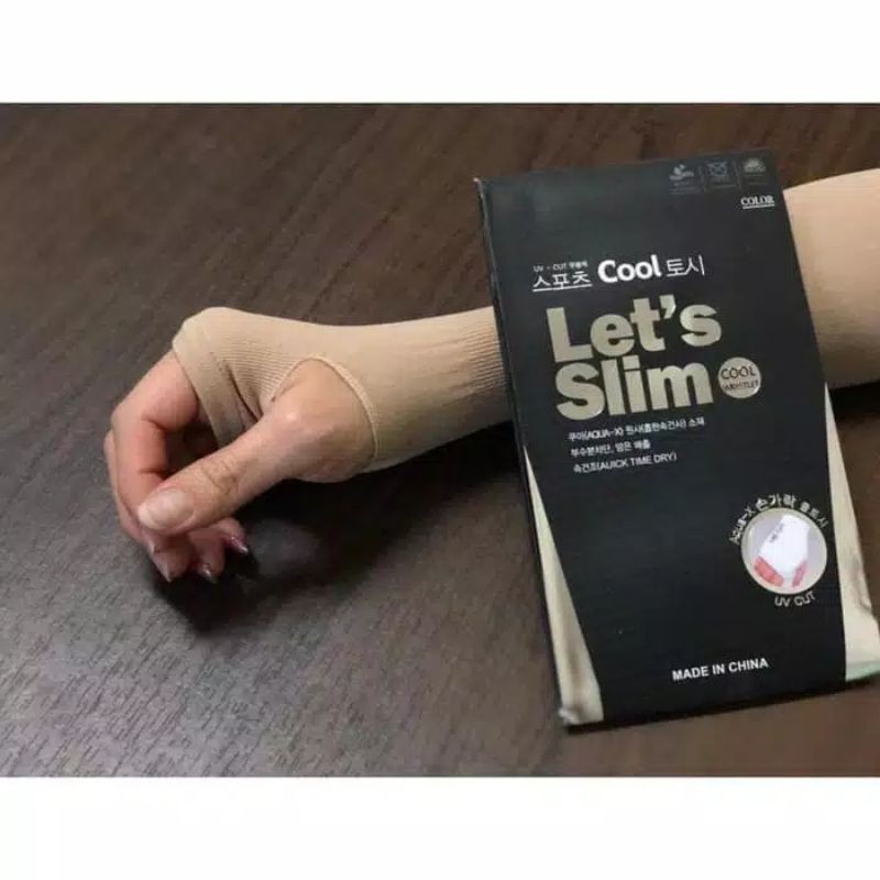 MENSET / MENSET TANGAN / Manset tangan outdoor activity merk let's slim cool wristlet-1