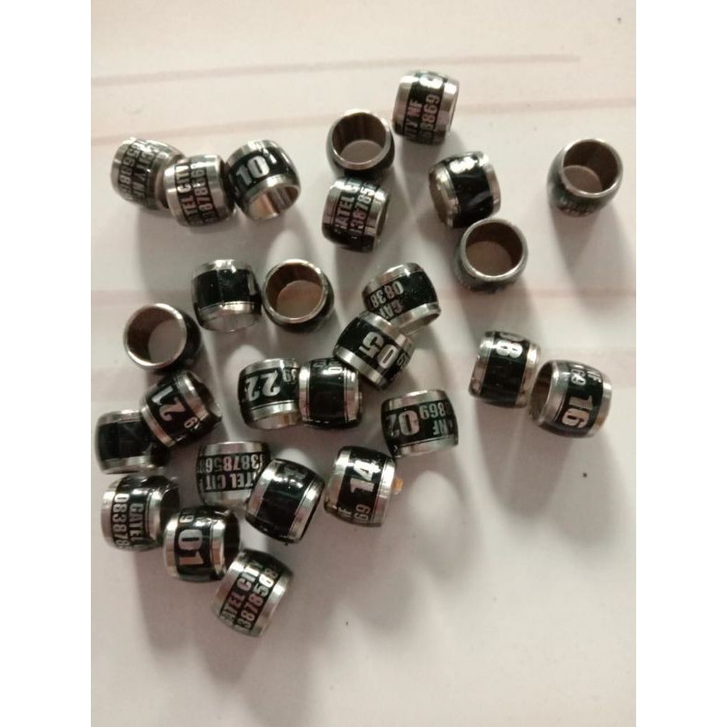 RING MERPATI DONAT BAJA (25 PCS)