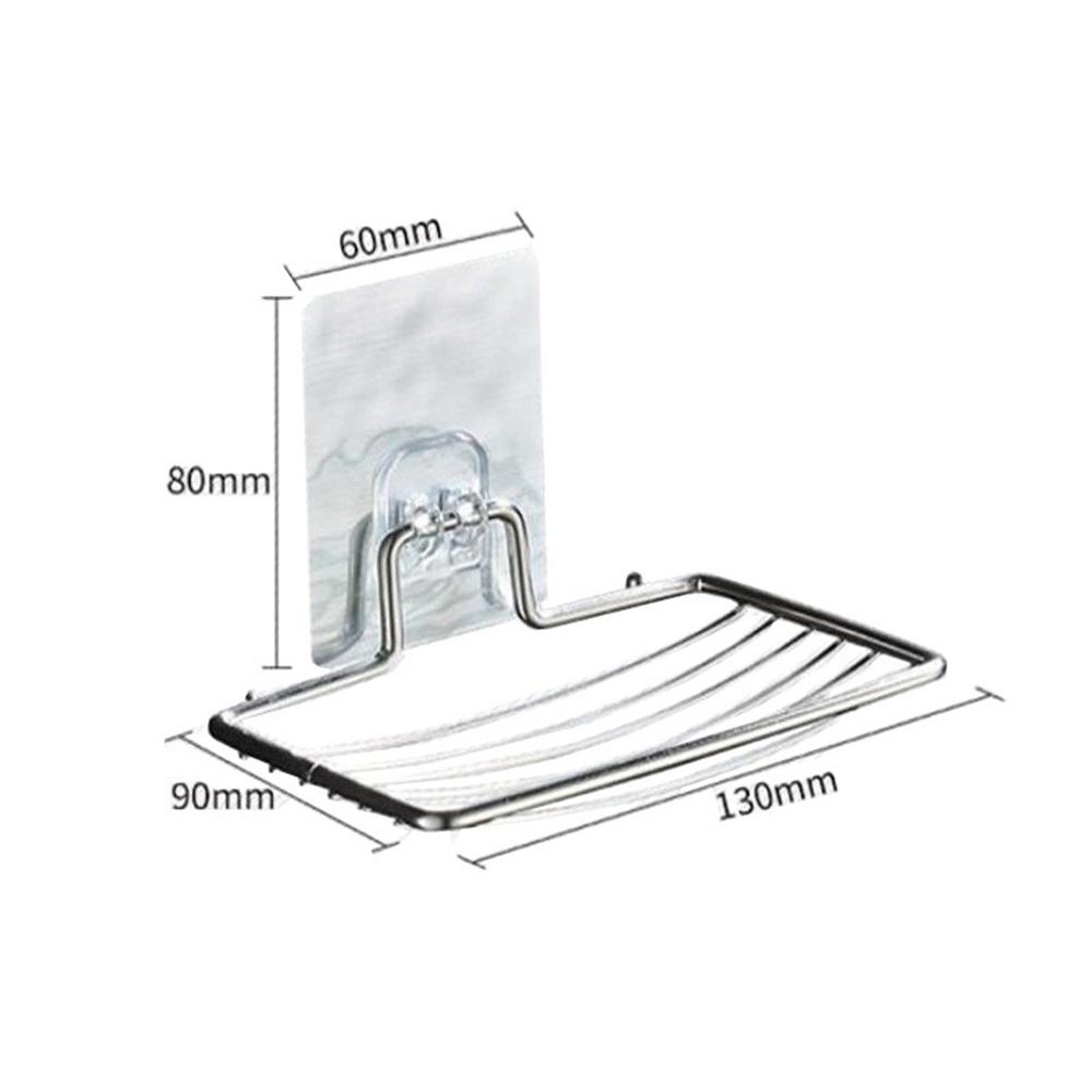 【 ELEGANT 】 Tempat Sabun Vacuum Rak Gantung Drain Rack Keranjang Stainless Steel Rak Penyimpanan Sabun Piring