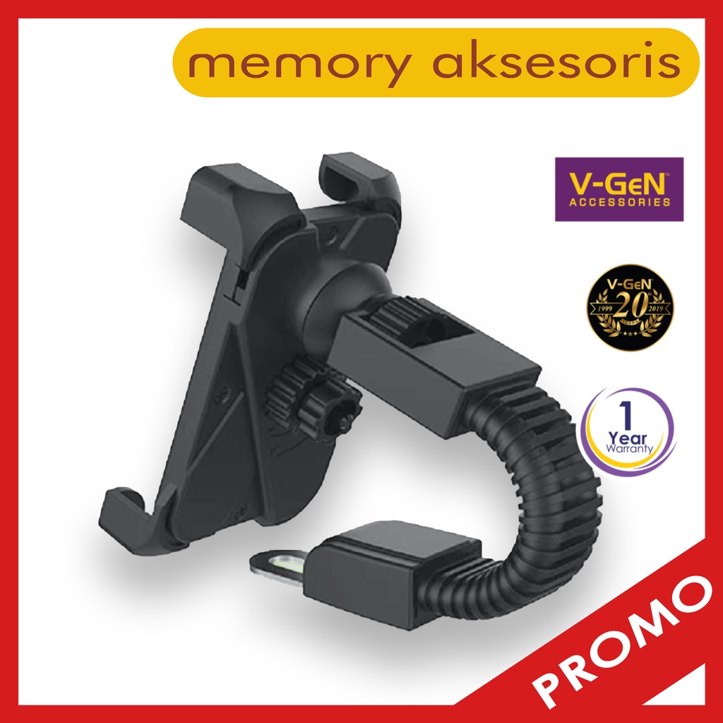 Motorcycle Holder Phone V-GeN VHL-20 Motor Holder Handphone V-GeN