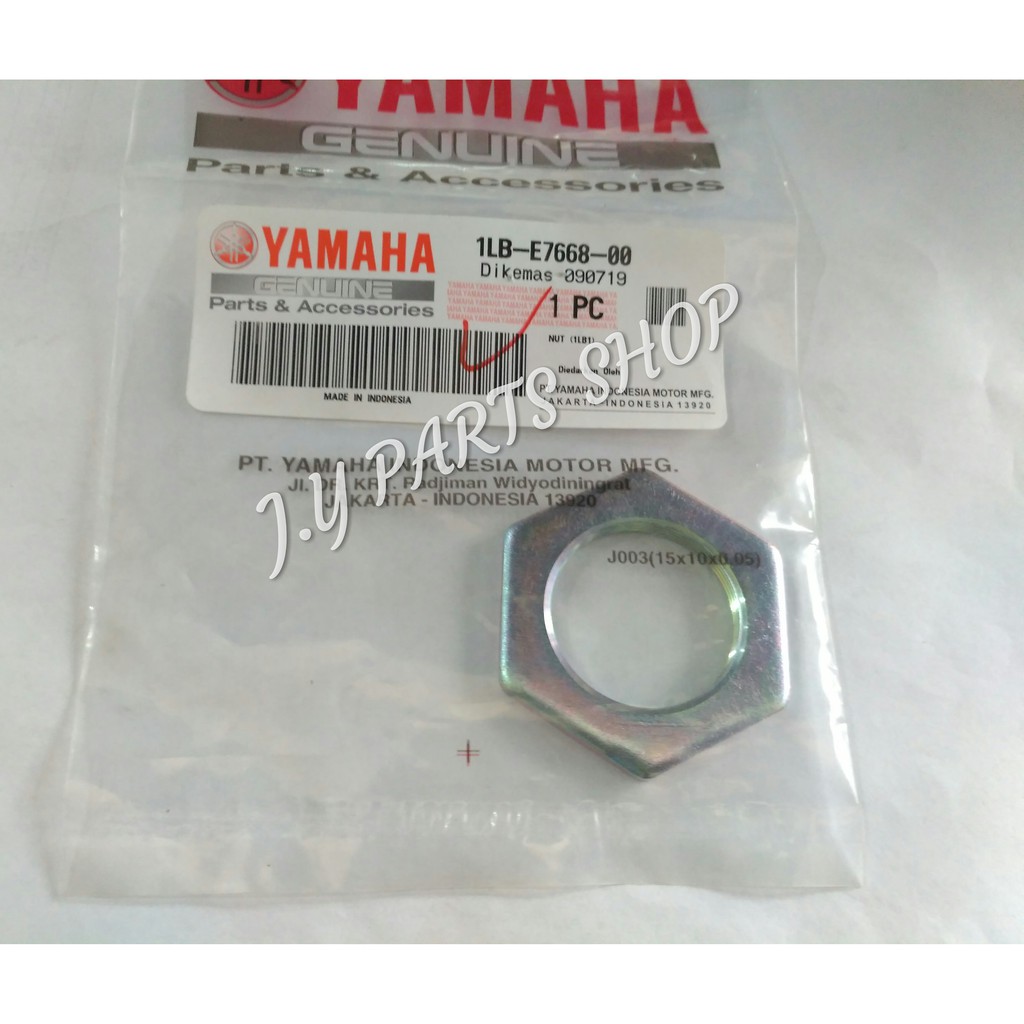 NUT MUR KAMPAS OTOMATIS GANDA CVT XEON RC GT 125 AEROX 125 ORIGINAL YGP 1LB-E7668-00