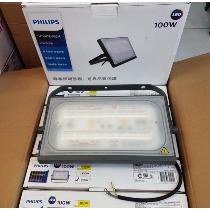 Lampu Tembak Jalan Outdoor Philips BVP 174 100w 100 watt Sorot Philips