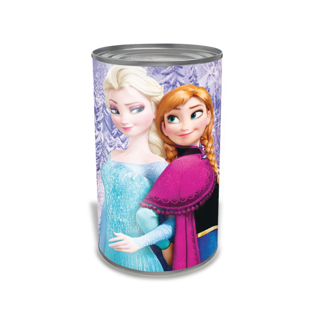 CELENGAN KARAKTER UNIK SOUVENIR KADO / CELENGAN KALENG BUKA TUTUP - FROZEN-FROZ 008