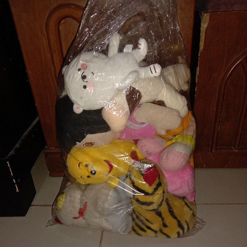 PAKET BONEKA PL ( BEKAS ) ISI 11