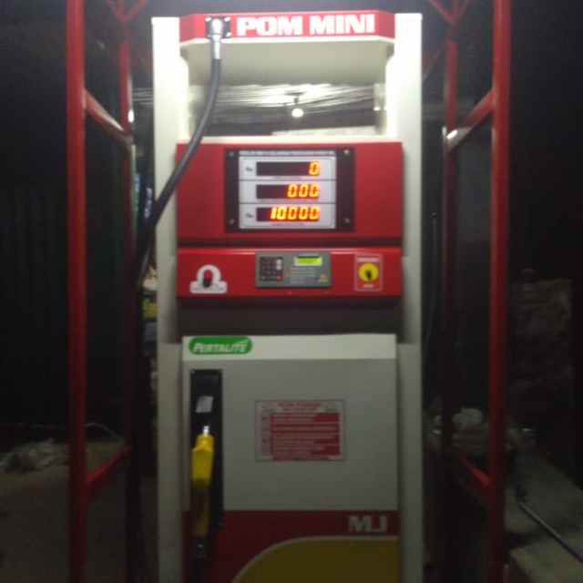 Pertamini / pom mini digital 1 nozzle portable