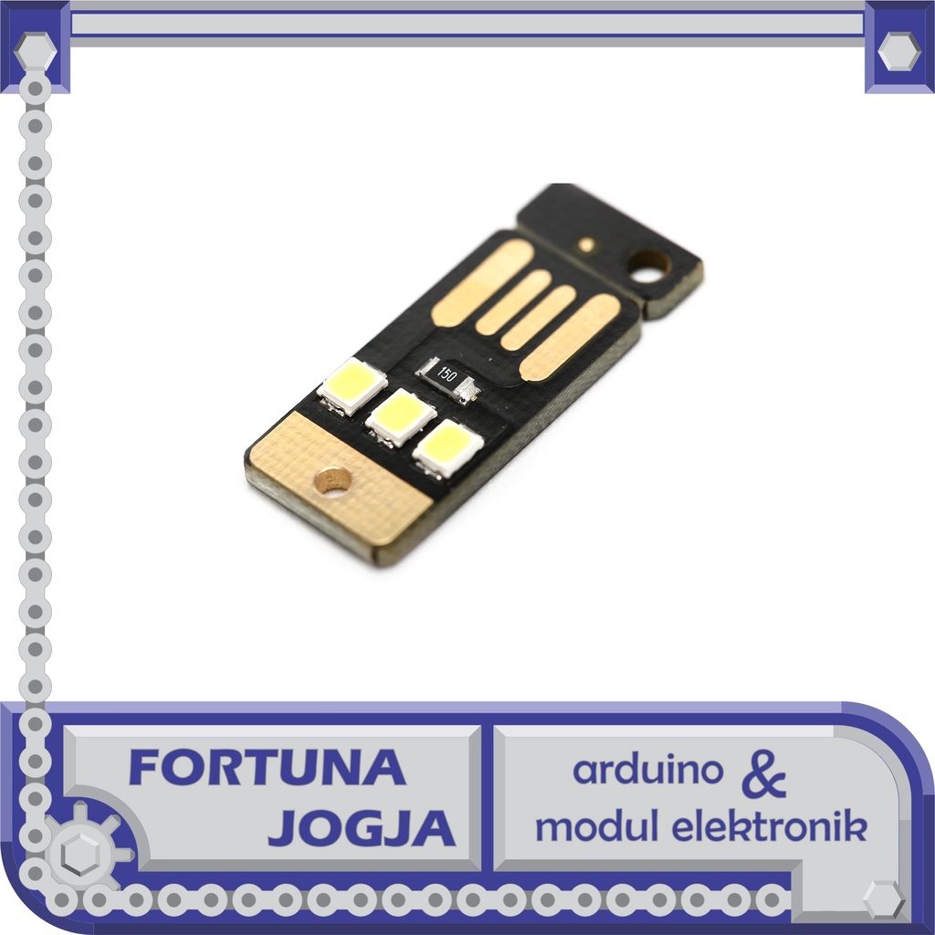 Lampu USB LED DC 5V Serbaguna Model PCB 3 LED