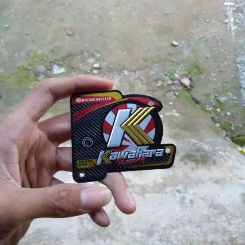 emblem knalpot kawahara