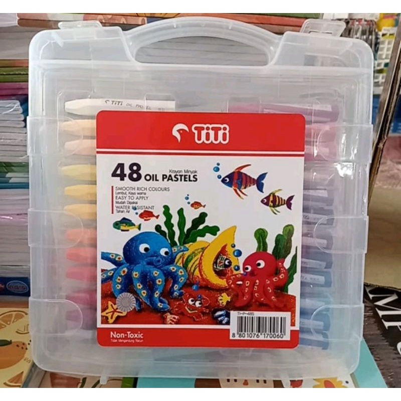 

Titi Crayon 48 Warna - Oil Pastel 48 Color TI-P-48S