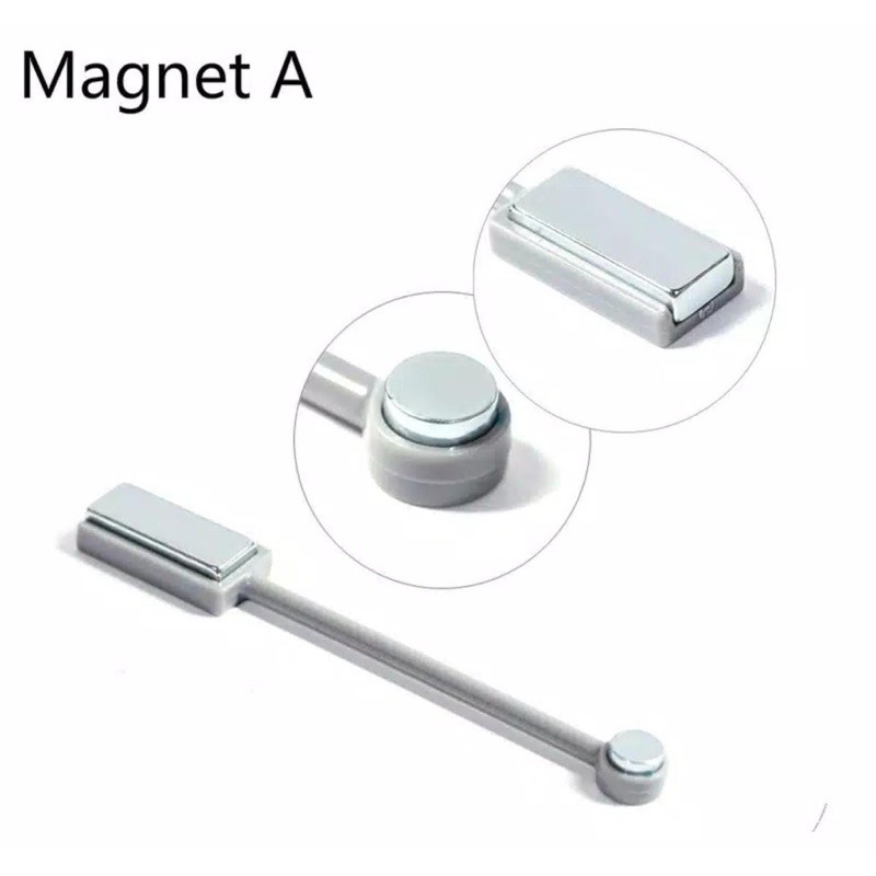 Cat Eyes Magnet Stick 2in1 / Nail Art Efek Cat Eyes / Stick Magnet Cat Eye Nail Tools