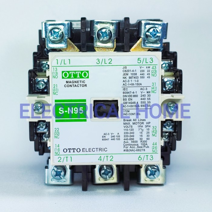 MAGNETIC CONTACTOR SN-95 220VAC