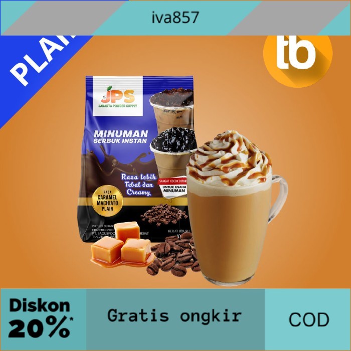

PROMO JPS Bubuk Caramel Machiato Plain (Bubuk minuman dan makanan) GRATIS ONGKIR