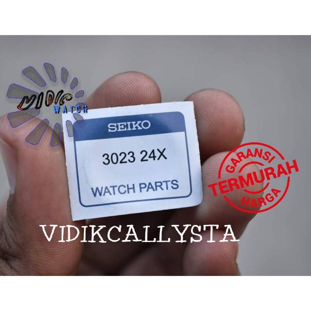 KAPASITOR BATERAI SEIKO PARTS 3023 24X MT920 5J21 5J22 5J32 7D46 7D48 7D56 ORIGINAL BATRE BATREI