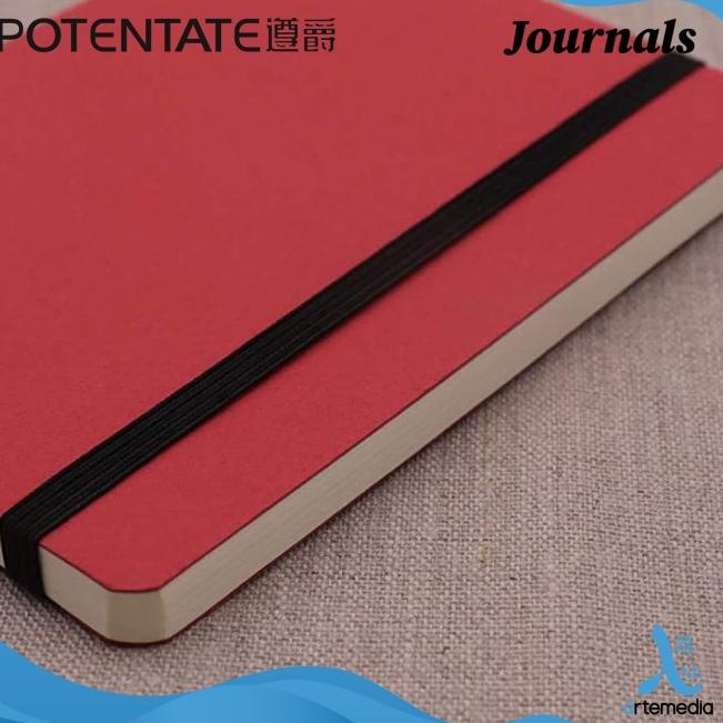 

✲ Buku Sketsa Potentate Journals 142x105mm 80gsm - RED ➫