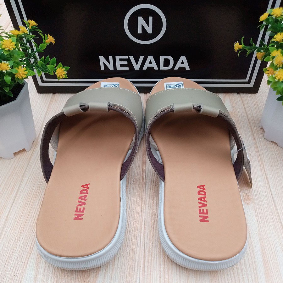 PROMO 6.6 SHOPEE MALL GREAT SALE MURAH LEBAY !! SANDAL WANITA DEWASA SLOP NEVADA / SAKIPO