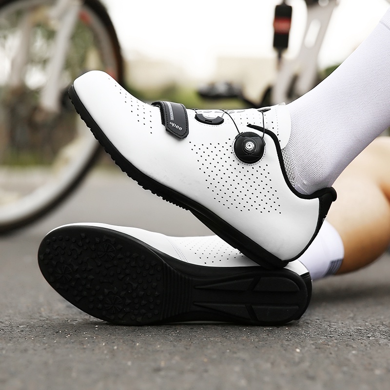 COD Sepatu Sepeda Roadbike Sepatu Gowes Pria Wanita Flat Non Cleat Cycling Shoes Unlock MTB Balap Import Terbaru 114