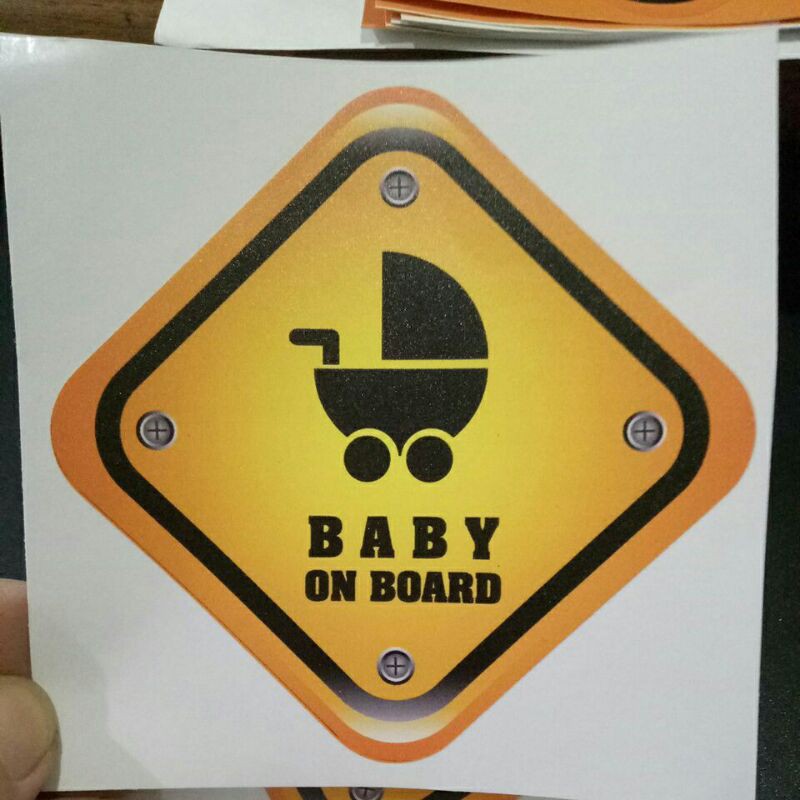 

stiker baby on board