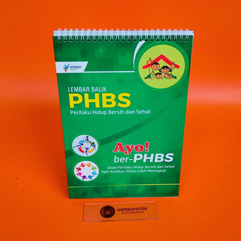 Lembar Balik PHBS, Lembar Balik Prilakuk Hidup Bersih dan sehat, Lembar Balik Penyuluhan PHBS