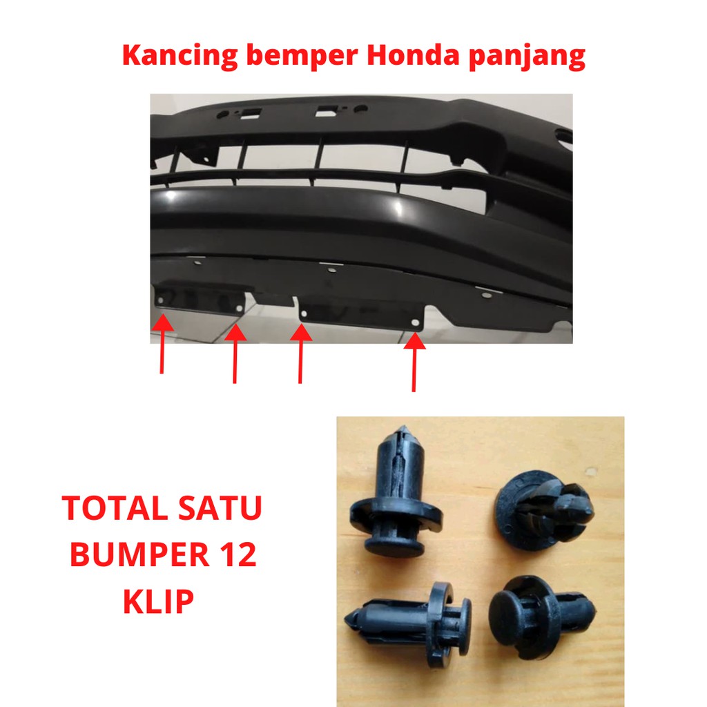 KLIP BUMPER MOBIL HONDA CLIP BEMPER HONDA JAZZ PANJANG