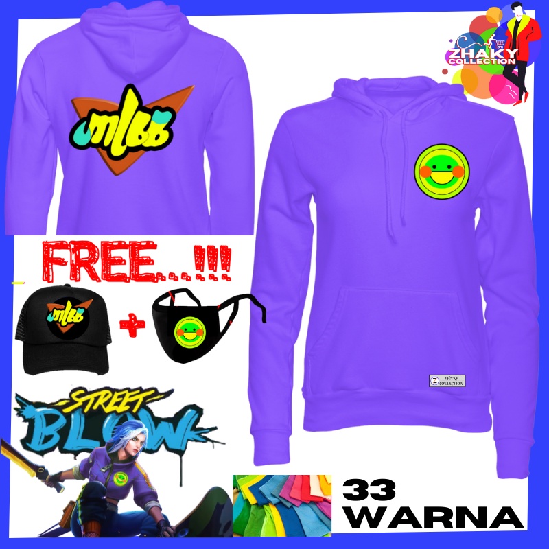 Hoodie Distro Benedetta Starlight Mobile Legends Original Jaket Skin Benedetta Street Blow Jaket Cre
