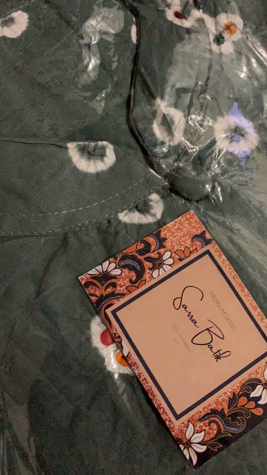 [premium] Tunik Jumputan Grey Batik Premium Solo Atasan Batik Midi Kombi Handmade Modern Kerja