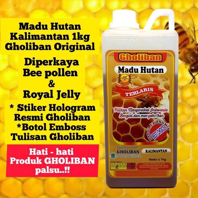 

Madu Hutan Kalimantan 1 kg Gholiban