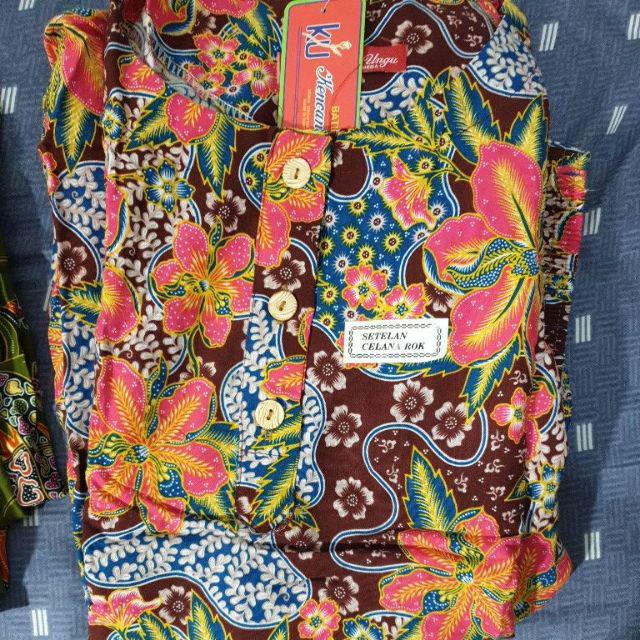 Setelan Celana Panjang Sp Jumbo Kencana Ungu Kuc