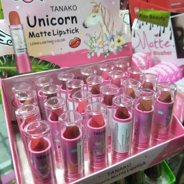 [ ecer ] TANAKO Unicorn matte lipstick
