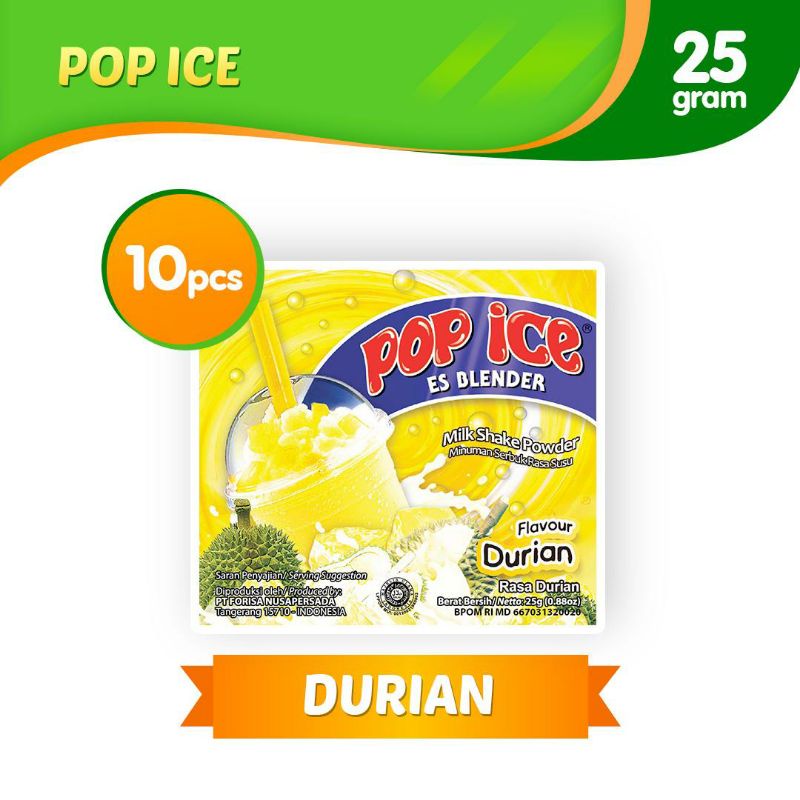 

POP ICE DURIAN