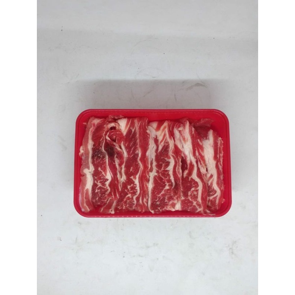 Daging Barbeque Short Plate 500 dan 250  gr import australia