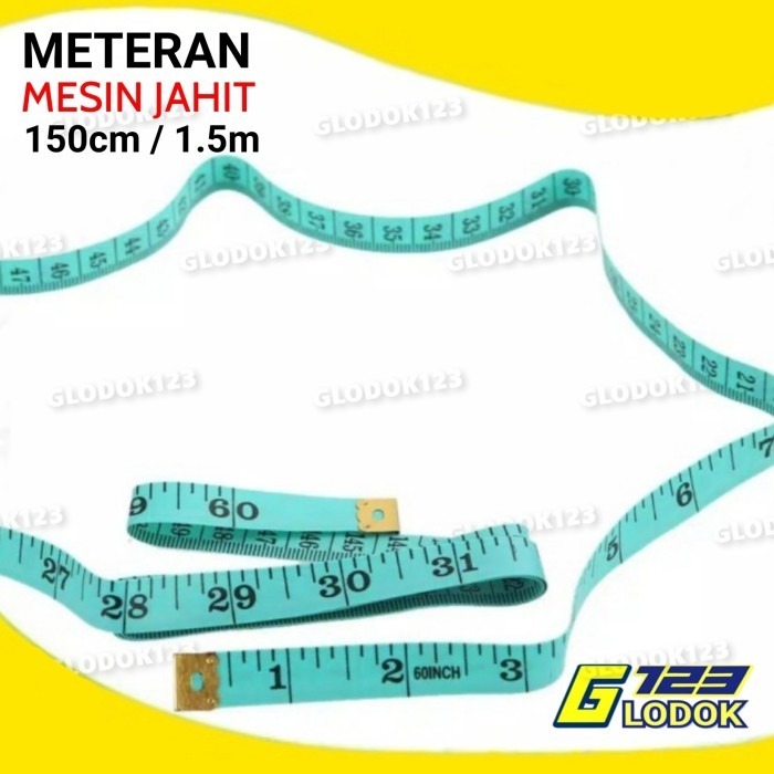 Meteran Kain Baju Badan 150cm Tailor Tape