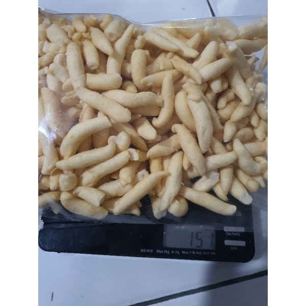 

Snack Makanan ringan Gabus keju 150 gram cemilan