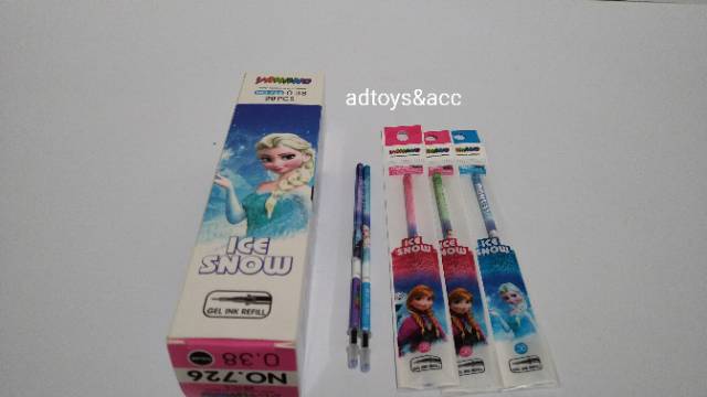 Isi Gel Refill Gel Isi Ulang Pen Gel 1box 20Pcs