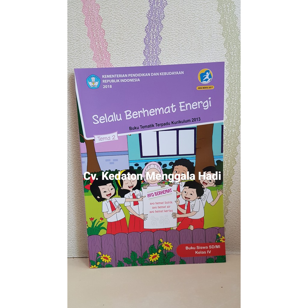 TERMURAH  BUKU PAKET KURIKULUM KELAS 4 SD/MI TEMA 2