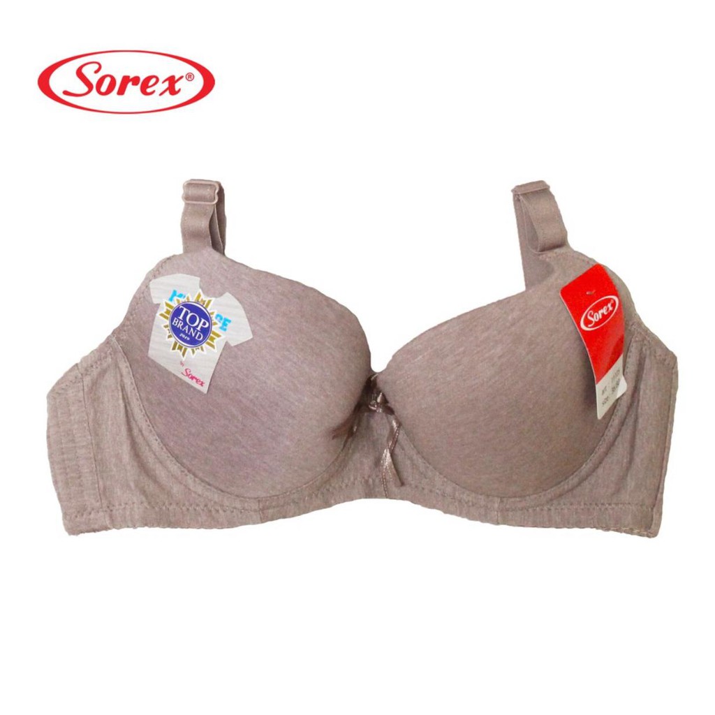 BH BRA SOREX 11105 ADA KAWAT FULL CUP BAHAN KATUN 3 STRAP STRIP BH WANITA UNDERWEARCUP B-C | ARA98ST