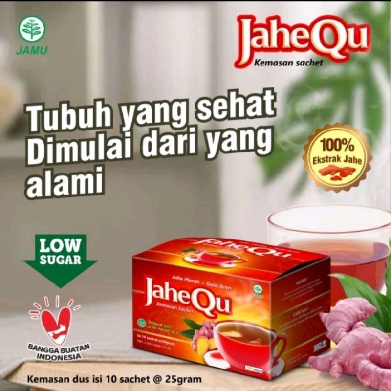 

JAHEQU Jahe merah + gula aren